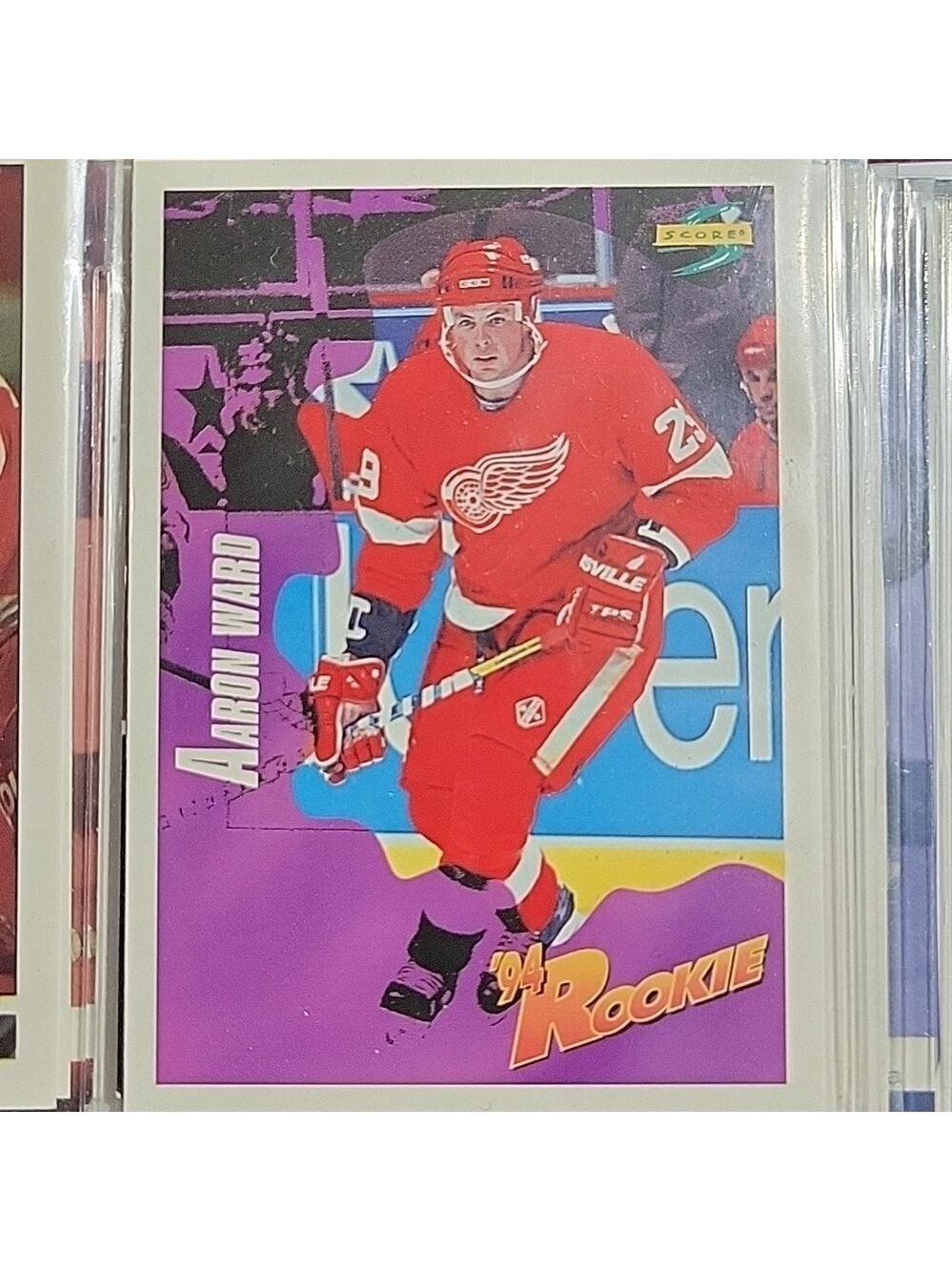 Hockey Card Aaron Ward
